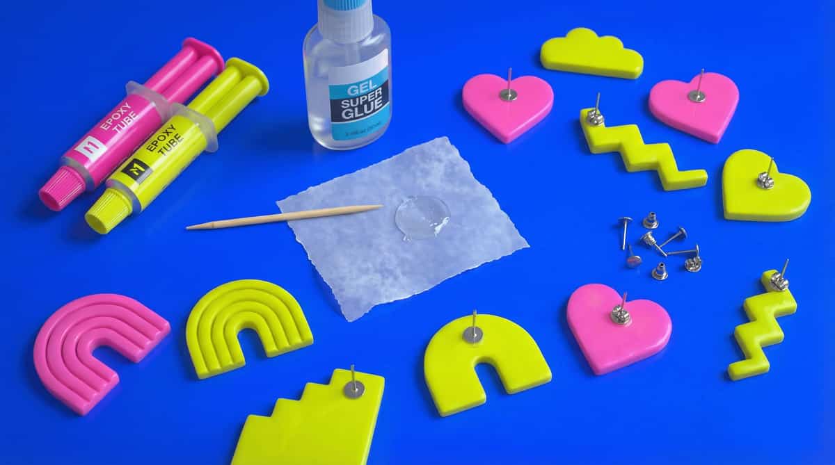 Best Glue for Polymer Clay Earrings: Epoxy and Super Glue
