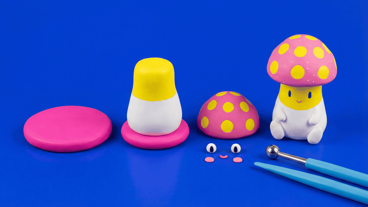 Polymer Clay Figurines: Stable Bases and Clean Features