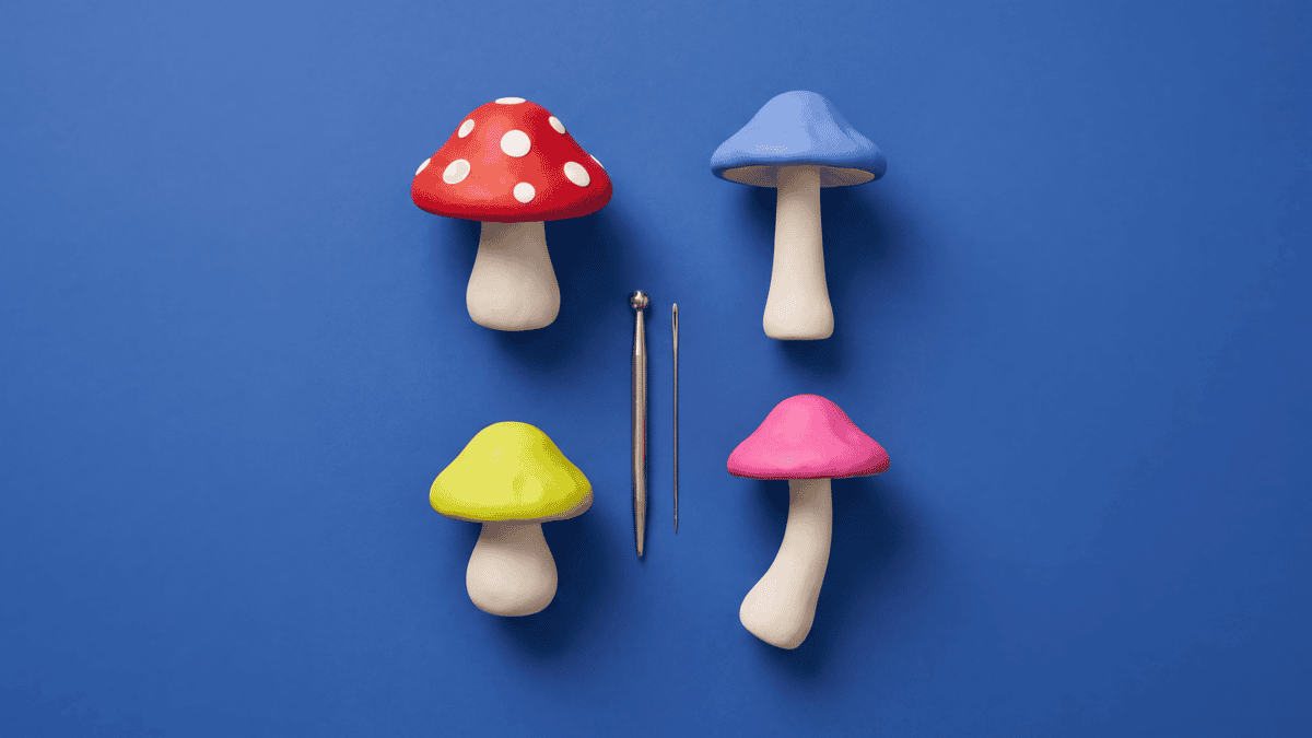 How to Make Polymer Clay Mushrooms: Cap, Stem, and Spotting Tutorial