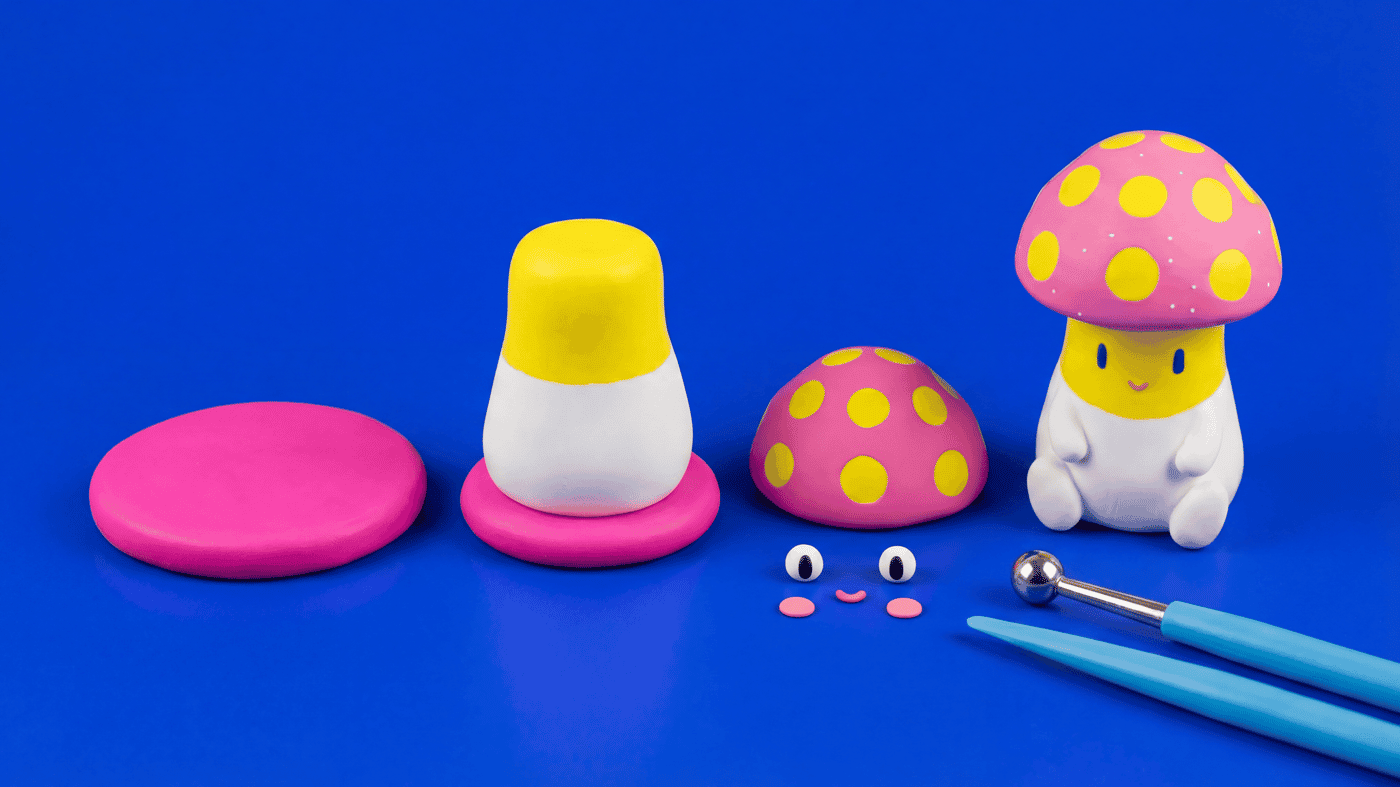 Polymer Clay Figurines: Stable Bases and Clean Features