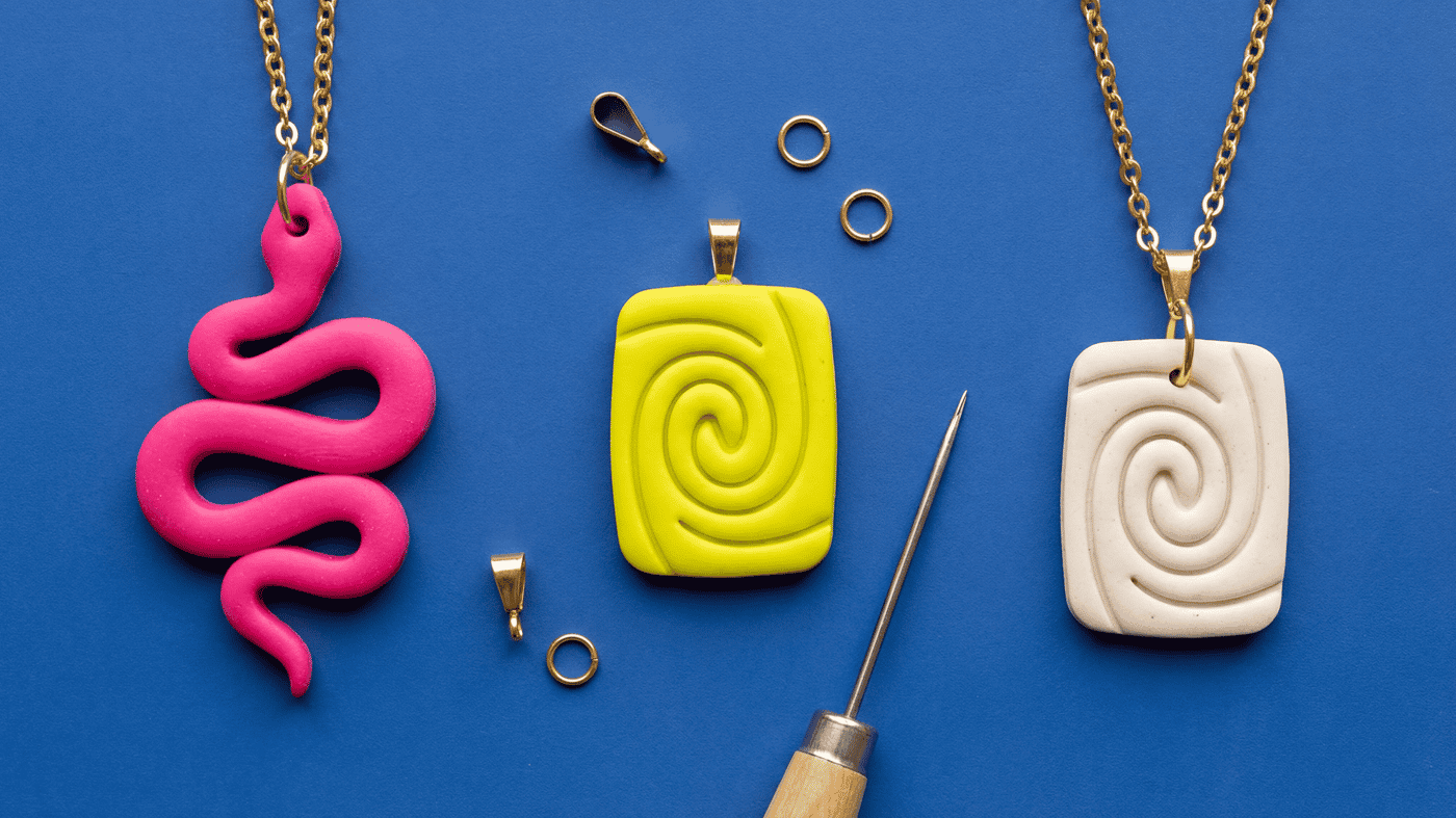 Polymer Clay Pendant Holes, Bails, and Jump Ring Placement