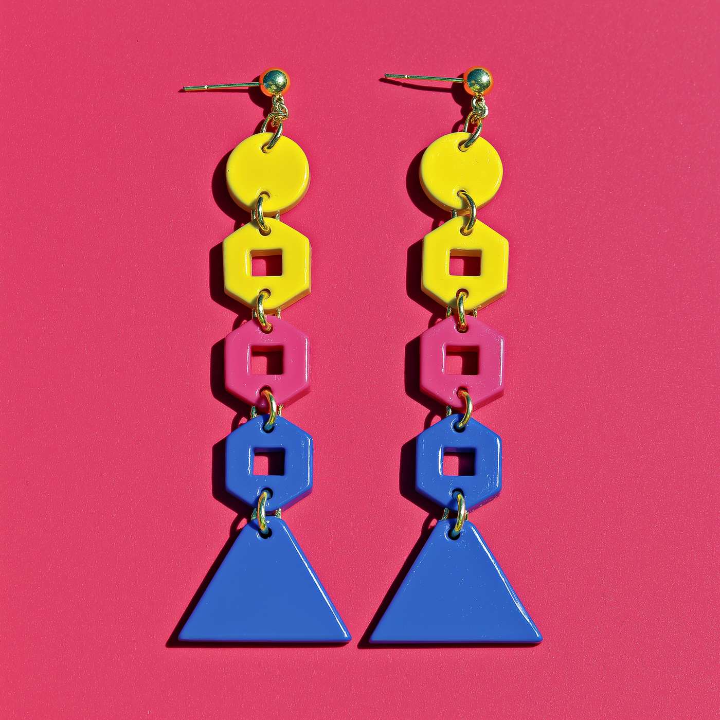 Go-Go Link Dangle Earrings