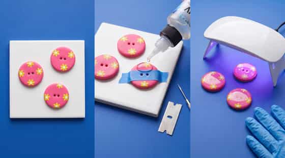 Resin on Polymer Clay: Label-First UV and Epoxy Checks
