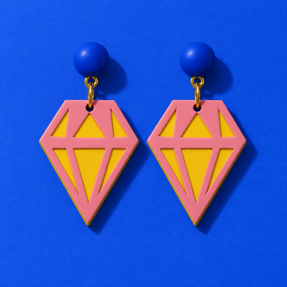 Faceted Gem Earrings Build Kit