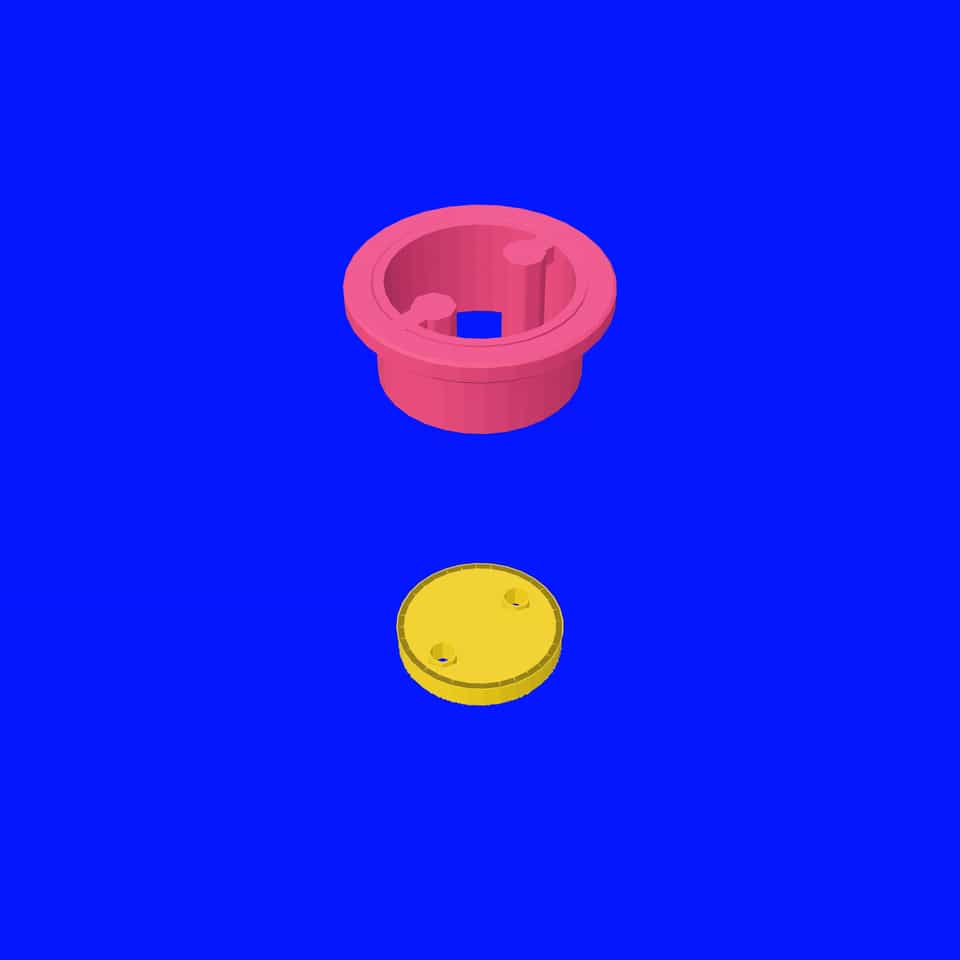 Disc fixed-hole alternate