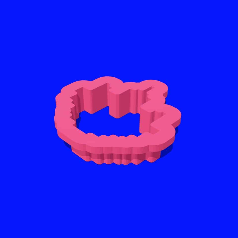 Flame field cutter