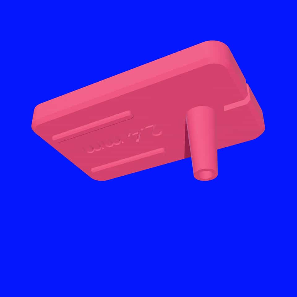 Statement helper, underside view