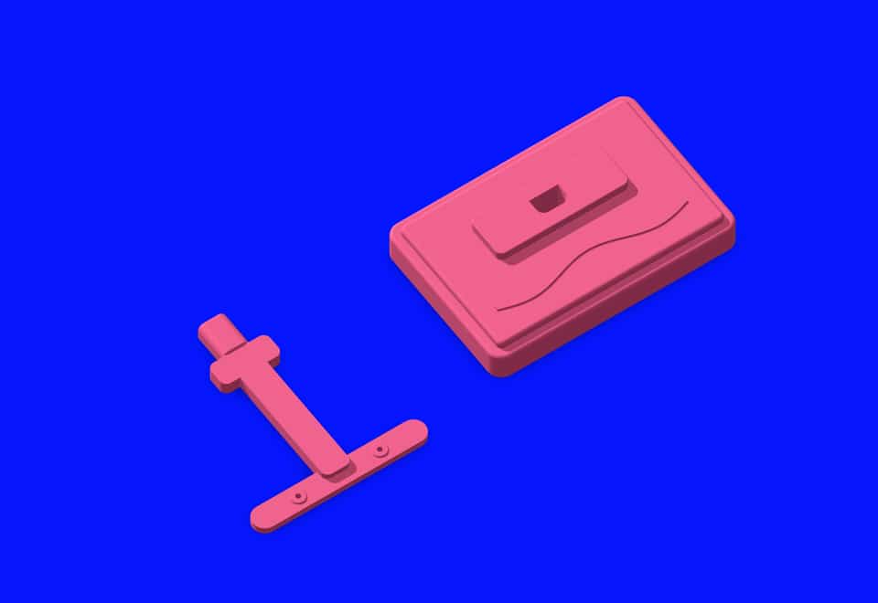 Base and insert flat on the print bed.