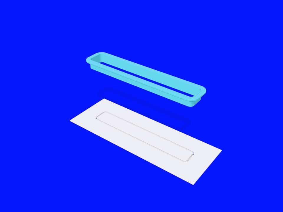 Message strip cutter