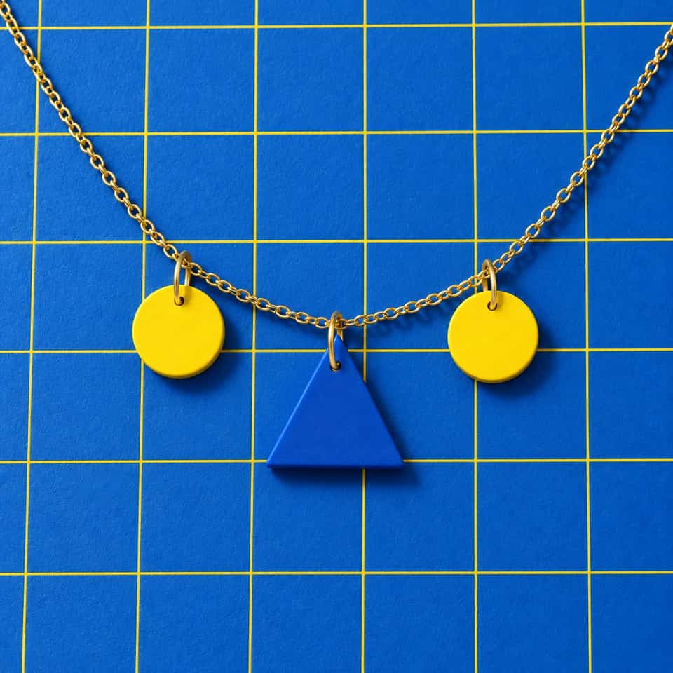Each Go-Go charm hangs from its own jump ring on a chain.