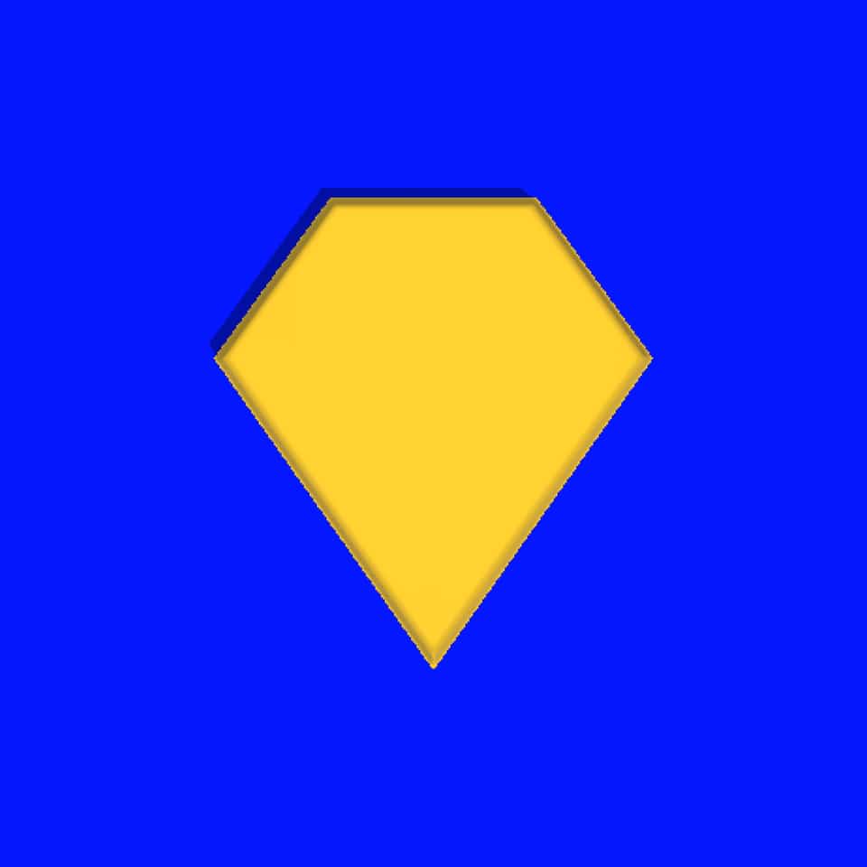Viewer preview of the yellow base-layer result.